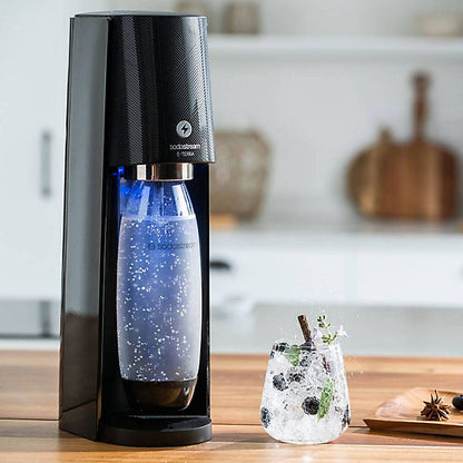 SodaStream E-Terra Sparkling Water Maker with Gas Cylinder