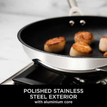 Ninja ZEROSTICK Stainless-Steel 28cm Frying Pan