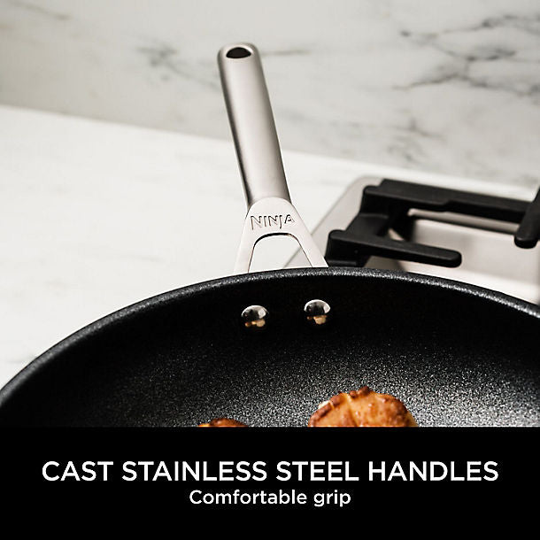 Ninja ZEROSTICK Stainless-Steel 28cm Frying Pan