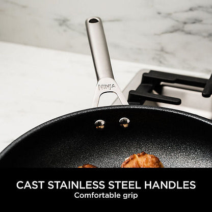 Ninja ZEROSTICK Stainless-Steel 28cm Frying Pan