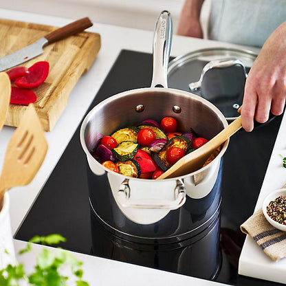 Lakeland Stainless Steel Saucepan with Lid 20cm