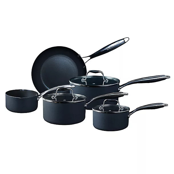 Lakeland 5-Piece Hard Anodised Pan Set