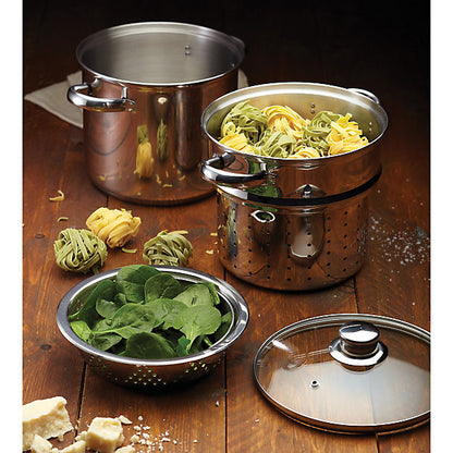 World of Flavours Pasta Cooker & Steamer